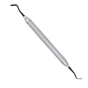 Instruments DERMISPRO n°3 – Instrument de remplissage manuel en plastique extra flexible, série argent, en acier inoxydable pour placement dentaire composite - Product Image 1