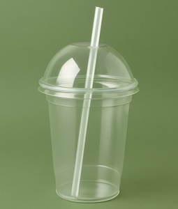 Super Quality Factory Low Price Classic Design PP <b>Plastic</b> Cups with Lid Transparent Disposable Cups Custom Sizes 12/16/24oz - Product Image 4