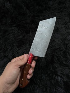 Ensemble de couteaux de chef professionnels en acier damas fait main BK Industries, 5 pièces, ambidextres, lames à 67 couches, 6-7,9 pouces, couteaux durables - Product Image 4