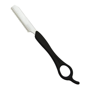 Professional Stainless Steel Hair Thinning <b>Razor</b> Salon Barber Texturizing Cutting Shaper <b>Razor</b> with Plastic Handle High Quality - Product Image 1