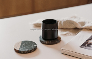 Wholesale Handcrafted Marble <b>Drink</b> <b>Coasters</b> Elegant Absorbent Stone Coastersand Perfect for Coffee , Tea, Party - Product Image 4
