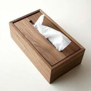 2022 High Quality Bamboo wood Tissue Box Premium Quality Tissue Box Holder bamboo Wooden Storage Boxes by Craftsy Home - Product Image 1