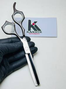 Kaamir Instruments Professional Stainless Steel Rotary Head Folding Hair Thinning Razor Customized Logo Salon Texturizing - Product Image 2