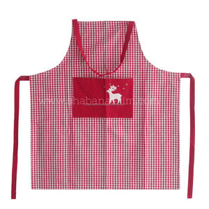 Tabliers de nettoyage en coton à rayures Chef Cafe Food Cooking Tablier de cuisine Tablier de cuisine de l'Inde - Product Image 6