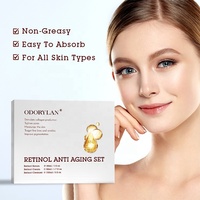 Marque privée Crème Sérum Rétinol Nettoyant Anti-âge Raffermissant Hydratant Crème Rétinol ensemble de soins