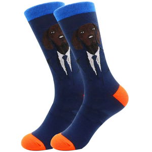 Chaussettes fantaisie personnalisées en gros, série d'art et de peintures à l'huile célèbres, chaussettes pour hommes, chaussettes tendance – Offre spéciale - Product Image 2