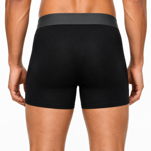 Calzoncillos Bóxer para Hombre, 100% Algodón, Suaves y Elásticos, Cintura Elástica con Logotipo, Ajuste Cómodo, Marca Privada Personalizada - Product Image 5