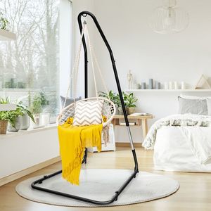Soporte Ajustable para Silla Hamaca con Estructura de Acero, Solución Cómoda para Sentarse al Aire Libre - Product Image 1