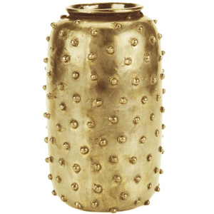 Luxury Gold Electroplated <b>Ceramic</b> <b>Vase</b> Modern Geometric Honeycomb Flower Pot For High-End Home Wedding And Hotel Tabletop Decor - Product Image 6