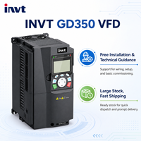 Shenzhen INVT GD350 380-480V 1.5-500kW 3 Fasa VFD Penggerak Frekuensi Variabel Industri AC Drive Kontrol V/F IP21 Pompa Air Kipas