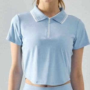 <b>Women</b> <b>Polo</b> <b>Shirts</b> <b>Women</b> Wholesale New Style Summer Blank Plain <b>Women's</b> <b>Polo</b> <b>Shirts</b> with Custom Logo - Product Image 3