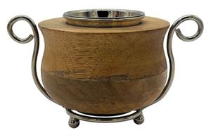 Ensemble de brûleurs d'encens ronds en bois nid d'abeille avec plateau pour la décoration de la maison, l'aromathérapie, la méditation, cadeau, qualité d'exportation - Product Image 3