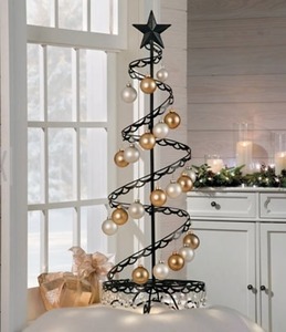 Decorative Metal <b>Christmas</b> <b>Tree</b> Display Piece Luxury Winter Accent for Home Decor - Product Image 3
