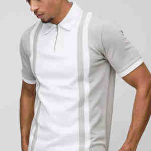 Camisa Polo de Estilo Elegante, Tela Suave, Ajuste Cómodo para Oficina, Negocios, Viajes y Atuendos Casuales Diarios para Hombre - Product Image 1