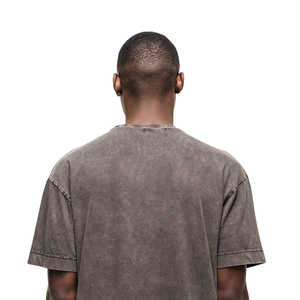 <b>Mens</b> Acid Wash T Shirt Faded Cotton Streetwear Short Sleeve Oversized Casual Summer <b>Pullover</b> <b>Mens</b> Acid Wash Cotton T Shirt - Product Image 6