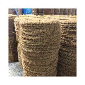 Corde en fibre de coco torsadée biologique 100% de qualité agricole, la plus vendue - Product Image 1