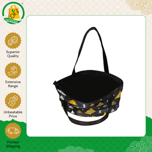 Premium Quality Bulk Supply Recyclable 15x40x42cm Canvas Stylish <b>Long</b> Handle Custom Printed Bohemian Tote <b>Bag</b> for Unisex - Product Image 6