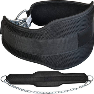Ceinture de musculation confortable en néoprène respirant et réglable unisexe pour tractions, dips, squats, entraînement de force, fitness, gym - Product Image 4