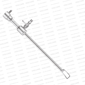 Cánula Endoscópica Fenestrada para Frente con Válvula de Retención Única de 5mm, Instrumentos de Cirugía Plástica Endoscópica de Acero Inoxidable de Vaslcare - Product Image 3