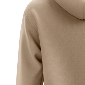 Sweat à capuche décontracté pour homme 100 % polyester épais, coupe droite à épaules tombantes, avec cordon de serrage, brodé, vente en gros ODM - Product Image 4