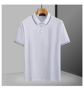 Camiseta Polo de Algodón Dry Fit Premium al por Mayor, Logotipo Impreso Personalizado, Tela Lisa Teñida, Calidad Transpirable y Duradera - Product Image 4