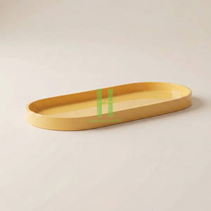 Bandeja Rectangular de Diseño Nuevo y Premium, Personalizada, de MDF Lacado con Asa e Impresión, Bandeja de MDF Lacado de Vietnam - Product Image 1