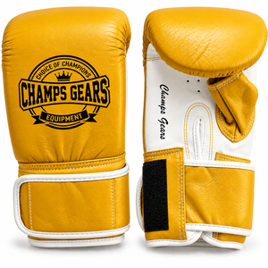 Gants de boxe MMA en cuir durables avec logo personnalisé, pouce ouvert, pour sac de frappe lourd, unisexe, réglables avec sangle de poignet pour l'entraînement - Product Image 4