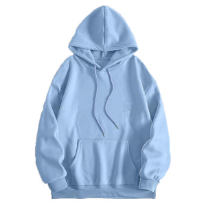 เสื้อฮู้ดดี้ตัวใหญ่ทรงหลวมสวมใส่สบาย ผ้าฝ้ายเนื้อนุ่ม พร้อมการตกแต่งคุณภาพสูง ทนทาน - Product Image 2