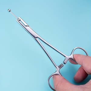 Pince chirurgicale de haute qualité pour piercing corporel, outil professionnel pour les professionnels du piercing (nez, lèvre, oreille, nombril), approuvé ISO - Product Image 6
