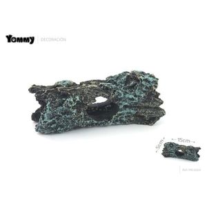 Décoration d'aquarium Yommy, roche naturelle de 15 cm, ornement pour aquarium - Product Image 1