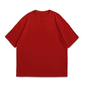 Nouveau 2025 hommes surdimensionné t-shirts respirant en gros personnalisé impression goutte épaule vêtements chemise allongée vêtements de plein air - Product Image 6