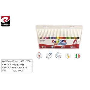 Matite Acquerellabili Carioca 30 Colori, Materiali Artistici per Bambini - Product Image 1