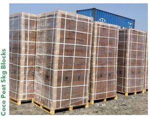 บล็อกพรุมะพร้าวมะพร้าวอินทรีย์หรืออิฐ COCO pith 5กก. สำหรับชาวสวน - Product Image 4