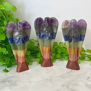 Natural Seven Chakra <b>Angel</b> <b>Crystal</b> Angle For Reiki Healing Wholesale Agate Bonded Two Inch <b>Angel</b> <b>Crystal</b> from Aameena Agate - Product Image 1
