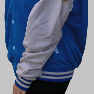 ชุดแจ็กเก็ตผ้าฝ้ายขนแกะไซส์ใหญ่สำหรับทุกเพศคอปกตั้งสำหรับฤดูหนาวพร้อมปักโลโก้ตามสั่ง - Product Image 4