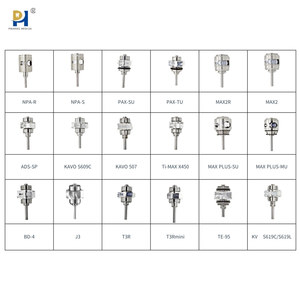 Pieza de mano <span class=keywords><strong>dental</strong></span> de alta calidad de todas las marcas con fuente de alimentación de turbina, accesorios de eje de husillo de cartucho de Metal y acero - Product Image 3