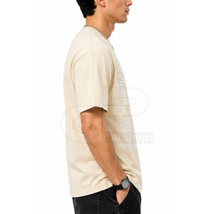 เสื้อยืดสะท้อนแสงผู้ชายมีสไตล์ลำลองผ้าฝ้ายแขนสั้นสตรีทแวร์แฟชั่นทรงโอเวอร์ไซส์คุณภาพพรีเมียมชุดประจำวัน - Product Image 6