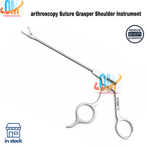 Pince à sutures pour réparation artroscopique de l'épaule, manipulateur et récupérateur de sutures – Instrument chirurgical en acier inoxydable allemand de qualité supérieure - Product Image 4