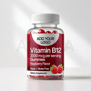 Gomitas de Vitamina B12 de 3000 mcg, Suministro Directo de Fábrica |   Suplemento Dietético de Marca Privada OEM - Product Image 4