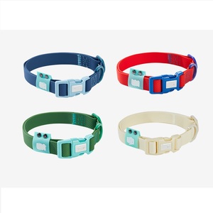 Último diseño logotipo reflectante personalizado accesorios para perros de lujo impermeable PVC <span class=keywords><strong>Collar</strong></span> para mascotas collares para perros - Product Image 4