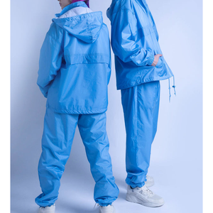 Unisex Solid Color <b>Wind</b> <b>Breaker</b> Women Tracksuit High Quality 100% Nylon Waterproof Lightweight Windbreaker Tracksuit - Product Image 3