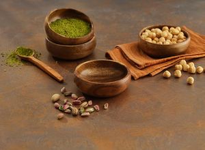 Bol à salade en bois d'acacia naturel fait main de qualité supérieure, grand bol de service, bol à fruits écologique, vaisselle en bois pour la maison - Product Image 2