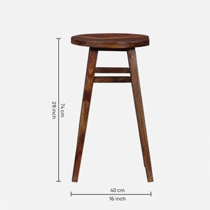 Harrington PU <b>Leather</b> Tall Bar <b>Stool</b> Metal Base Adjustable Height Contemporary Design-Kitchen Counter Height Commercial - Product Image 5