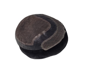 Cabello Indio Virgen 100% Humano, Ondulado Profundo, Ondulado al Agua, Prótesis Capilar, Sistema de Parches Capilares, Taz Bangladesh - Product Image 1