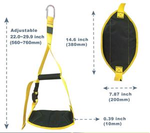 Sangles de suspension AB Crunch robustes personnalisées en gros, confortables en nylon pour la musculation et l'haltérophilie - Product Image 2