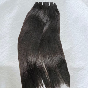 Extensiones de Cabello Humano Remy 100% Natural, Ondulado, de 16 Pulgadas, Gruesas, de un Solo Donante, de Templo del Sur de la India, Crudo, Sin Procesar - Product Image 2