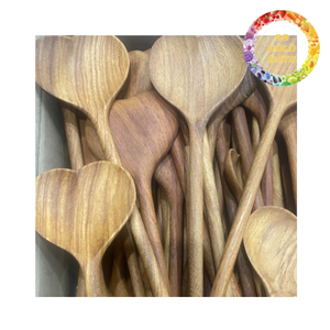 Eco Friendly Wooden <b>Spoon</b> Handmade Natural Wood Kitchen Dining <b>Coffee</b> <b>Spoon</b> Gift Craft Supplier - Product Image 5
