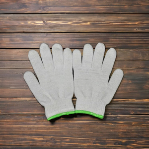 Gants de sécurité TM naturels blancs durables résistants au froid usage général coton polyester sans couture taille unique fabriqués à Hanoi - Product Image 4