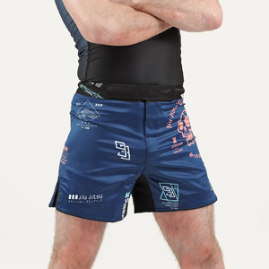 กางเกงมวยไทยผู้ชายคุณภาพสูงระบายอากาศได้ดี พิมพ์ลายสปอร์ต สไตล์ไฮสตรีท เป็นมิตรกับสิ่งแวดล้อม - Product Image 2