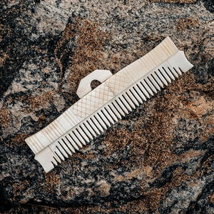 Premium Bone <b>Beard</b> Comb Handcrafted Hair Comb Smooth Detangling Pocket Comb for <b>Beard</b> Mustache Hair <b>Care</b> Grooming - Product Image 6